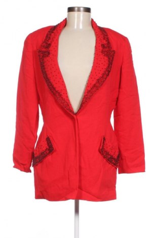 Damen Blazer, Größe L, Farbe Rot, Preis 5,49 €