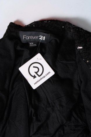 Дамско сако Forever 21, Размер M, Цвят Черен, Цена 14,99 лв.