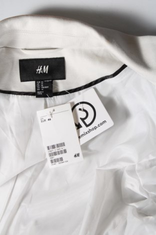 Дамско сако H&M, Размер XL, Цвят Екрю, Цена 77,49 лв.