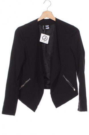 Damen Blazer H&M Divided, Größe XS, Farbe Schwarz, Preis € 15,99