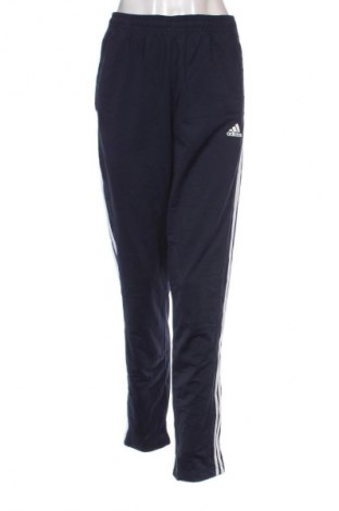 Damen Sporthose Adidas, Größe L, Farbe Blau, Preis 21,99 €