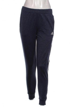 Damen Sporthose Adidas, Größe L, Farbe Blau, Preis 28,99 €