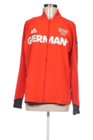 Bluză trening de femei Adidas, Mărime XL, Culoare Portocaliu, Preț 118,99 Lei