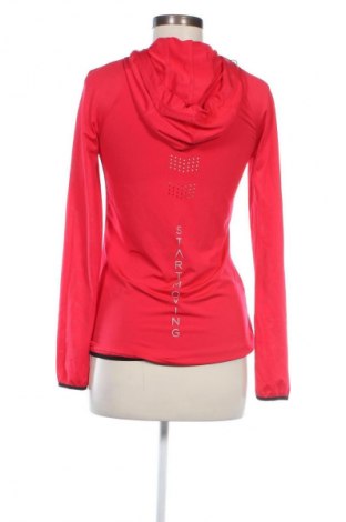 Damska bluza sportowa Bershka, Rozmiar S, Kolor Czerwony, Cena 71,99 zł