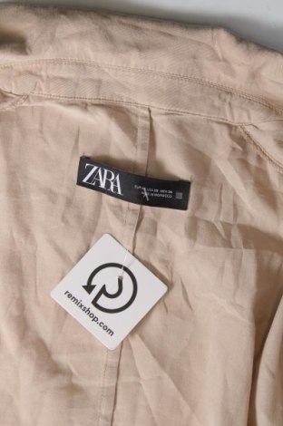 Damenjacke Zara, Größe XS, Farbe Beige, Preis 13,99 €