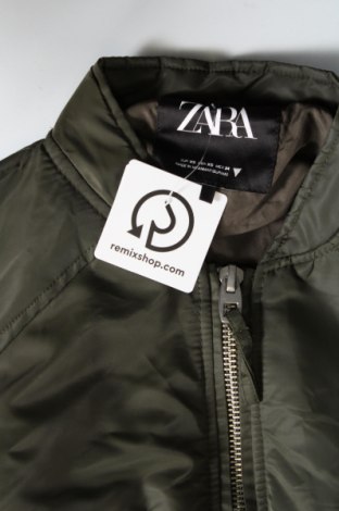 Γυναικείο μπουφάν Zara, Μέγεθος XS, Χρώμα Πράσινο, Τιμή 29,99 €