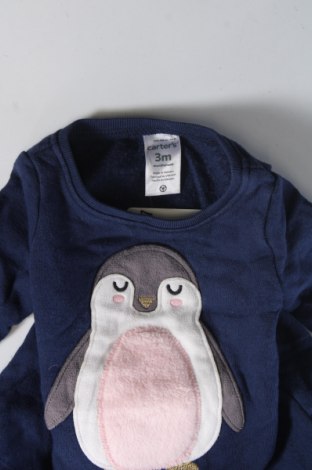 Kinder Shirt Carter's, Größe 2-3m/ 56-62 cm, Farbe Blau, Preis € 7,99