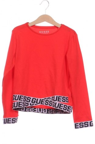 Dziecięca bluzka Guess, Rozmiar 9-10y/ 140-146 cm, Kolor Czerwony, Cena 76,40 zł