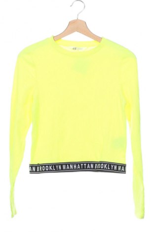 Kinder Shirt H&M, Größe 14-15y/ 168-170 cm, Farbe Gelb, Preis € 4,99