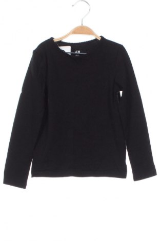 Detská blúzka  H&M, Veľkosť 4-5y/ 110-116 cm, Farba Čierna, Cena  3,95 €