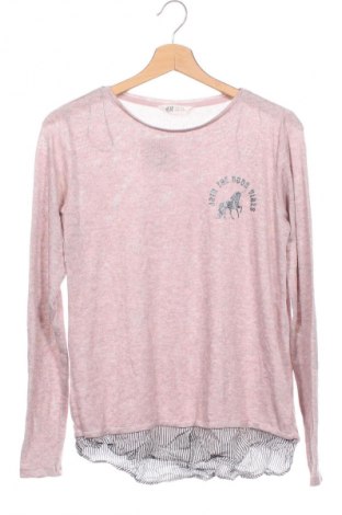 Detská blúzka  H&M, Veľkosť 14-15y/ 168-170 cm, Farba Popolavo ružová, Cena  1,95 €