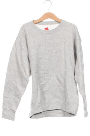 Kinder Shirt Hanes, Größe 8-9y/ 134-140 cm, Farbe Grau, Preis 5,49 €