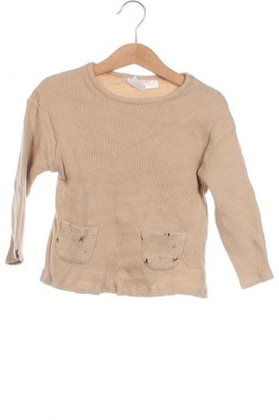 Kinder Shirt Zara, Größe 18-24m/ 86-98 cm, Farbe Beige, Preis € 4,99