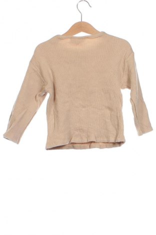 Kinder Shirt Zara, Größe 18-24m/ 86-98 cm, Farbe Beige, Preis 5,49 €