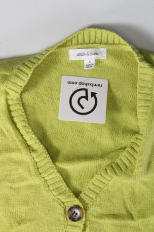 Kinder Strickjacke, Größe 8-9y/ 134-140 cm, Farbe Grün, Preis € 3,99