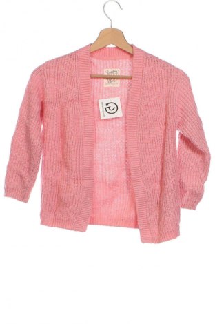 Kinder Strickjacke C&A, Größe 5-6y/ 116-122 cm, Farbe Rosa, Preis 4,99 €