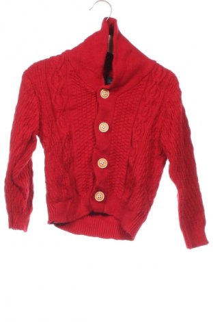 Kinder Strickjacke Gioberti, Größe 5-6y/ 116-122 cm, Farbe Rot, Preis 7,99 €