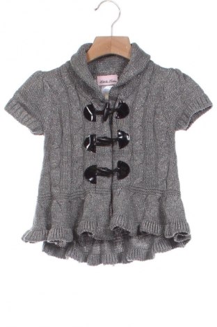 Kinder Strickjacke Little Lass, Größe 18-24m/ 86-98 cm, Farbe Grau, Preis € 11,99