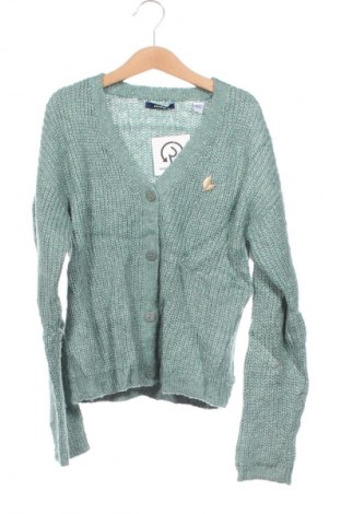 Kinder Strickjacke Okaidi, Größe 9-10y/ 140-146 cm, Farbe Grün, Preis € 6,99