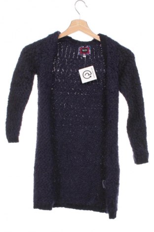 Kinder Strickjacke Pocopiano, Größe 7-8y/ 128-134 cm, Farbe Blau, Preis 7,99 €