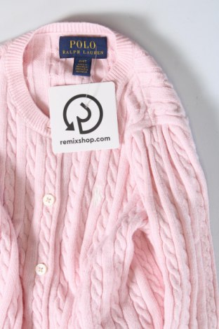 Kinder Strickjacke Polo By Ralph Lauren, Größe 3-4y/ 104-110 cm, Farbe Rosa, Preis € 35,00