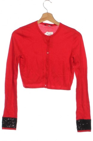 Kinder Strickjacke Sisley, Größe 14-15y/ 168-170 cm, Farbe Rot, Preis € 53,99