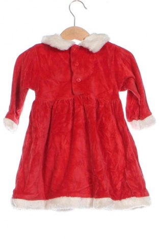 Kinderkleid, Größe 9-12m/ 74-80 cm, Farbe Rot, Preis 10,99 €