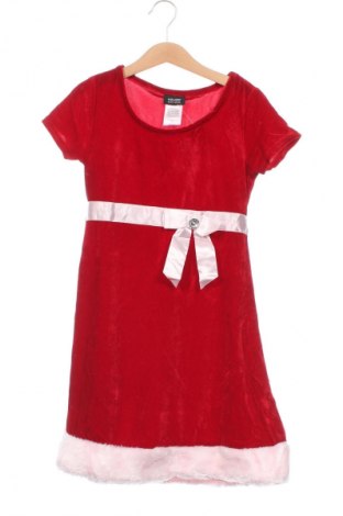 Kinderkleid, Größe 7-8y/ 128-134 cm, Farbe Rot, Preis € 10,99