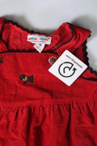 Kinderkleid, Größe 12-18m/ 80-86 cm, Farbe Rot, Preis € 7,99