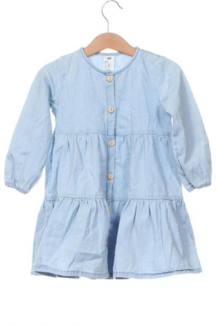 Kinderkleid H&M, Größe 18-24m/ 86-98 cm, Farbe Blau, Preis 12,23 €