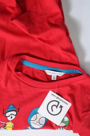 Dziecięcy T-shirt Little Marc Jacobs, Rozmiar 6-7y/ 122-128 cm, Kolor Czerwony, Cena 69,01 zł