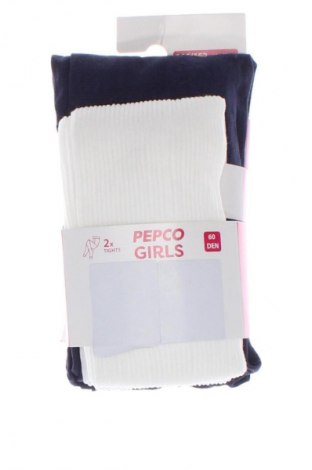 Kinderstrumpfhose Pepco, Größe 2-3m/ 56-62 cm, Farbe Weiß, Preis 6,49 €