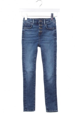 Dziecięce jeansy Guess, Rozmiar 7-8y/ 128-134 cm, Kolor Niebieski, Cena 77,99 zł