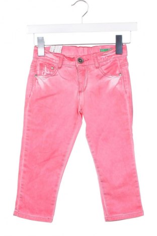 Detské džínsy  United Colors Of Benetton, Veľkosť 7-8y/ 128-134 cm, Farba Ružová, Cena  9,95 €