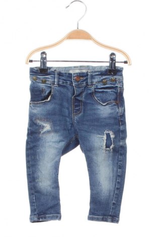 Dziecięce jeansy Zara, Rozmiar 6-9m/ 68-74 cm, Kolor Niebieski, Cena 24,99 zł