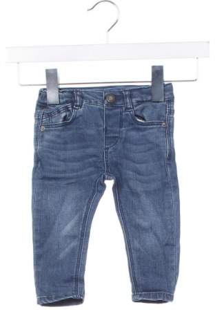 Dziecięce jeansy Zara, Rozmiar 9-12m/ 74-80 cm, Kolor Niebieski, Cena 92,45 zł