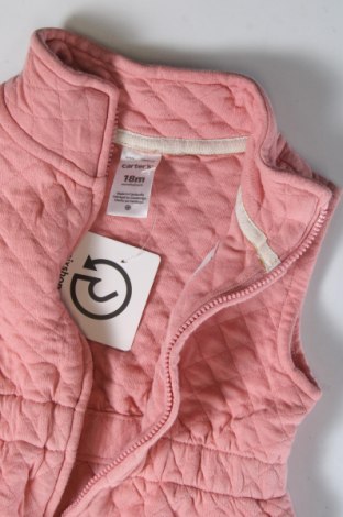 Kinderweste Carter's, Größe 12-18m/ 80-86 cm, Farbe Rosa, Preis € 14,99