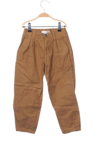 Pantaloni pentru copii Zara Kids, Mărime 5-6y/ 116-122 cm, Culoare Maro, Preț 25,99 Lei