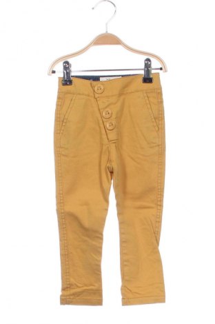 Pantaloni pentru copii Zinc, Mărime 18-24m/ 86-98 cm, Culoare Galben, Preț 29,99 Lei