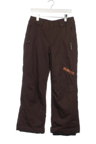 Kinderhose für Wintersport Burton, Größe 12-13y/ 158-164 cm, Farbe Braun, Preis 19,49 €