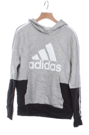 Kinder Fleece Sweatshirt Adidas, Größe 11-12y/ 152-158 cm, Farbe Grau, Preis € 26,99