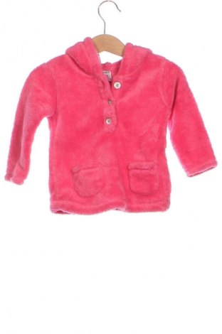 Kinder Fleece Sweatshirt Carter's, Größe 12-18m/ 80-86 cm, Farbe Rosa, Preis € 6,99