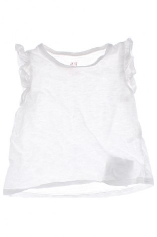 Maiou pentru copii H&M, Mărime 2-3y/ 98-104 cm, Culoare Alb, Preț 21,99 Lei