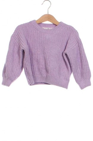 Dziecięcy sweter H&M, Rozmiar 18-24m/ 86-98 cm, Kolor Fioletowy, Cena 35,99 zł