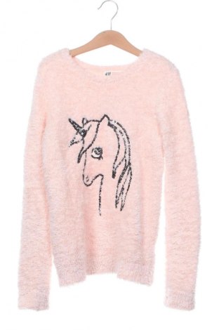 Kinderpullover H&M, Größe 8-9y/ 134-140 cm, Farbe Rosa, Preis € 6,49