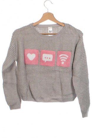 Kinderpullover Here+There, Größe 8-9y/ 134-140 cm, Farbe Grau, Preis 4,99 €