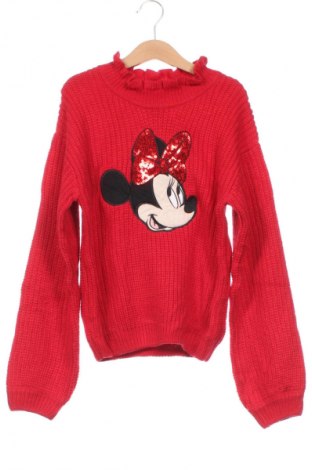 Dziecięcy sweter Minnie Mouse, Rozmiar 7-8y/ 128-134 cm, Kolor Czerwony, Cena 44,99 zł