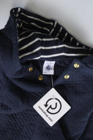 Παιδικό φούτερ Petit Bateau, Μέγεθος 12-18m/ 80-86 εκ., Χρώμα Μπλέ, Τιμή 25,99 €