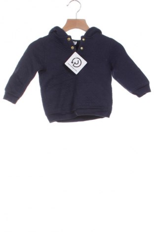 Детски суичър Petit Bateau, Размер 12-18m/ 80-86 см, Цвят Син, Цена 41,49 лв.