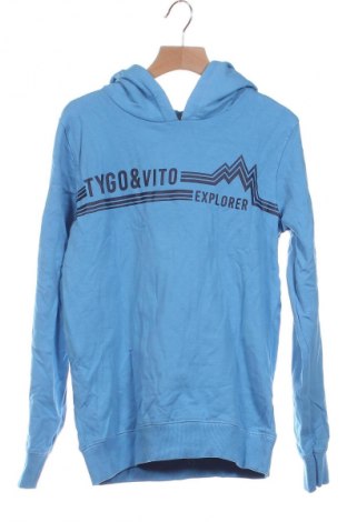 Kinder Sweatshirts Tygo & Vito, Größe 10-11y/ 146-152 cm, Farbe Blau, Preis 6,99 €